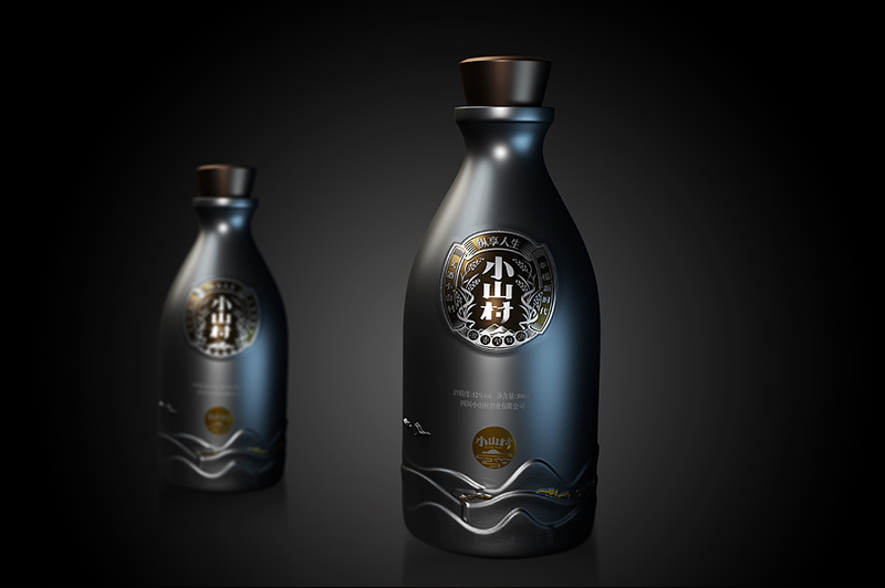 玻璃酒瓶包装设计如何设计？