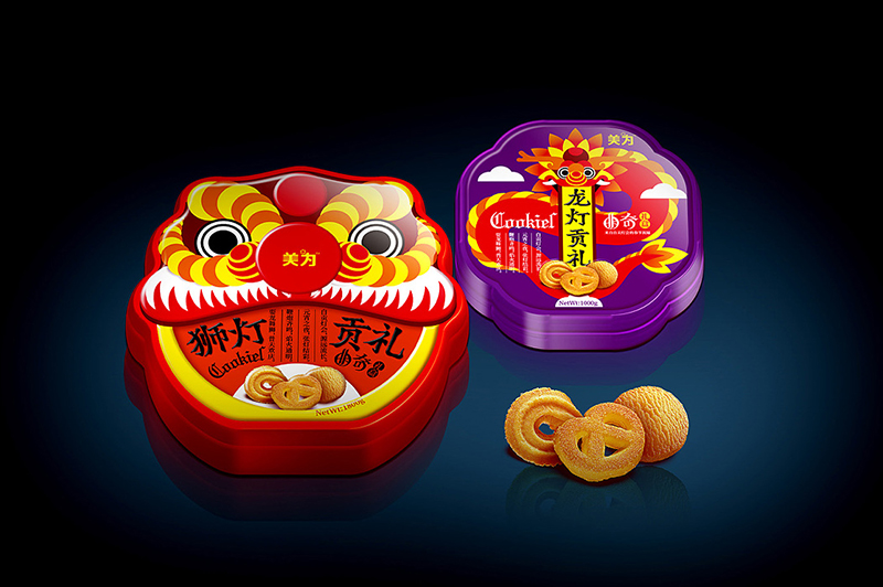 如何充分的展示饼干包装设计魅力呢?