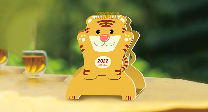 2022创意台历设计-2022异形创意台历设计公司